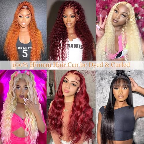Water Wave Human Hair Bundles 26 28 30 12A Double Weft Deep Curly Wave Bundles 100% Unprocessed Brazilian Virgin Human Hair Natural Black Color Wet And Wavy Hair Extensions