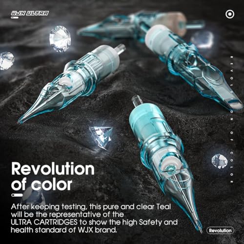 Wjx Ultra Tattoo Cartridges 1011RL 20Pcs Tattoo Needles Round Liner Bugpin Size Fit in Most Tattoo Guns