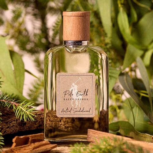 RALPH LAUREN FRAGRANCES - Polo Earth - Sandalwood - Eau de Parfum - Woody & Spicy - With Eucalyptus, Sandalwood & Fir Balsam
