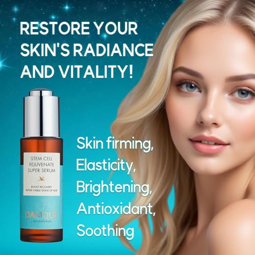 DANIQUE Stem Cell Rejuvenate Super Serum - 30ml, Anti-Aging & Skin Repair, Lifting Formula, Micro Needling Korean Skin Care Serum Booster