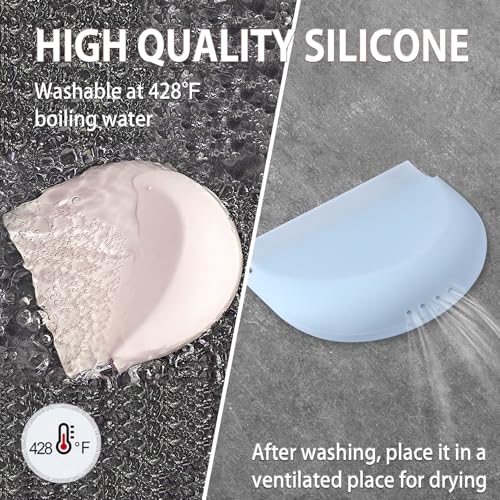 Annhua Silicone Retainer Case Partial Denture Case, Cute Mouth Guard Case Night Guard Case with Vent Holes, Slim Aligner Case Retainer Holder Case - Orange
