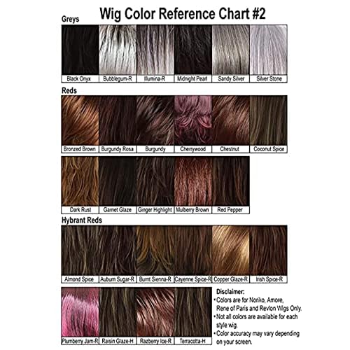 Noriko Sky Synthetic Wig by Rene of Paris and Wig Lift Comb - Coffee Latte-R - Bundle 2 Items