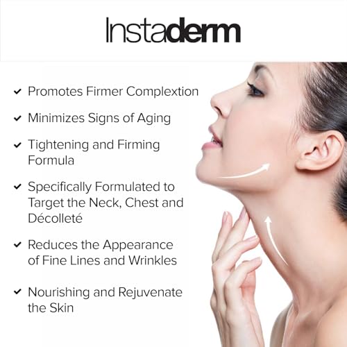 Neck and D?collet? Firming Cream ? Tightening & Lifting Treatment for Crepey, Wrinkles, sagging Skin & Vertical Lines. Anti-Aging Peptide Formula to Boost Hydration & Collagen in the Skin.