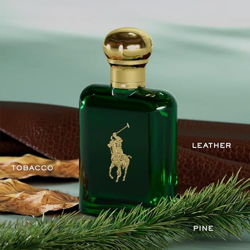 RALPH LAUREN FRAGRANCES - Polo - Eau de Toilette - Men's Cologne - Woody & Spicy - With Pine, Patchouli, Leather, and Tobacco - Medium Intensity