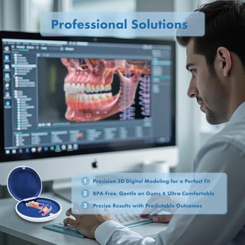 Partial Dentures - Custom Removable Personalized Tooth Replacement Set for Missing Teeth & Gap (2 Teeth)