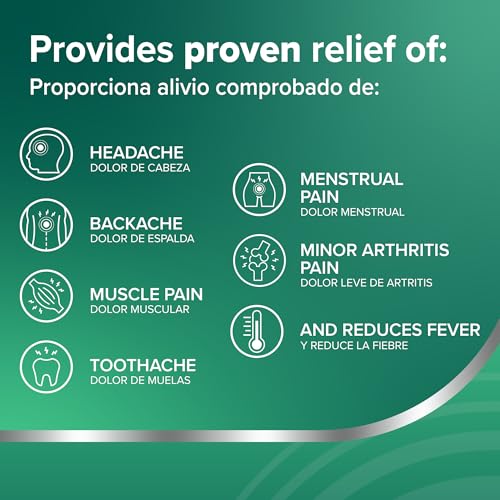 Aspirina Pain Reliever, 500mg Aspirin Medicine, Headache Relief, 50 Count