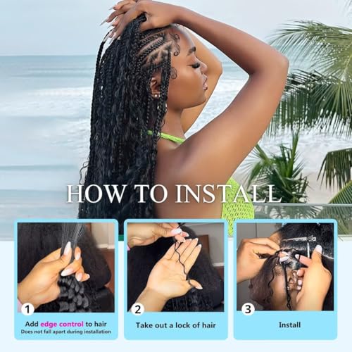 160g 5 Bundles 613 Blonde Human Braiding Hair Deep Water Wave Bulk 20 Inch Curly Human Hair for Boho Braids Hair Extensions No Weft 5 Braids Per Pack