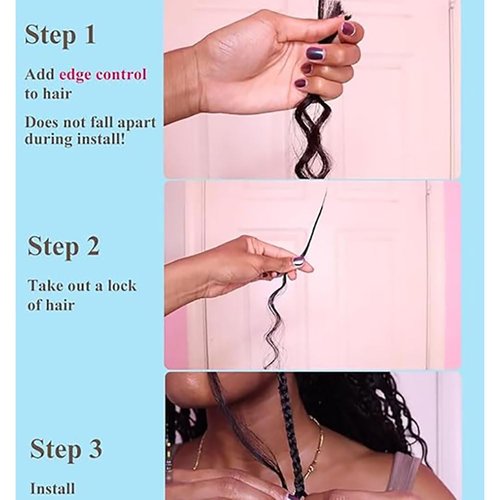 Burgundy Human Braiding Hair 18 Inch 100 g 2 Bundle Deep Water Wave Bulk Human Hair for Braiding Curly Human Hair for Boho Braids Wet and Wavy Human Hair Extensions No Weft Micro Braiding Hair
