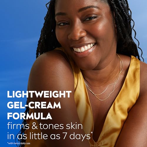 NIVEA Sheer Hydration Skin Firming Body Lotion (16.9 Fl Oz) + Skin Firming & Toning Body Gel Cream with Hyaluronic Acid (6.7 Oz), Enriched with Q10 and Vitamin C