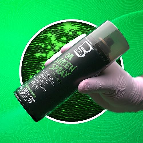 L3 Level 3 Oil Sheen Spray - Adds Shine to Hair After Styling - Infused with Vitamin E, Olive and Coconut Oil and Herbal Extracts Level Three Oil Shine Spr