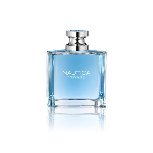 Nautica Voyage Eau De Toilette for Men - Fresh, Romantic, Fruity Scent Woody & Blue Deodorizing Body Spray - Iconic, Vegan Formula, Deodorant Spray