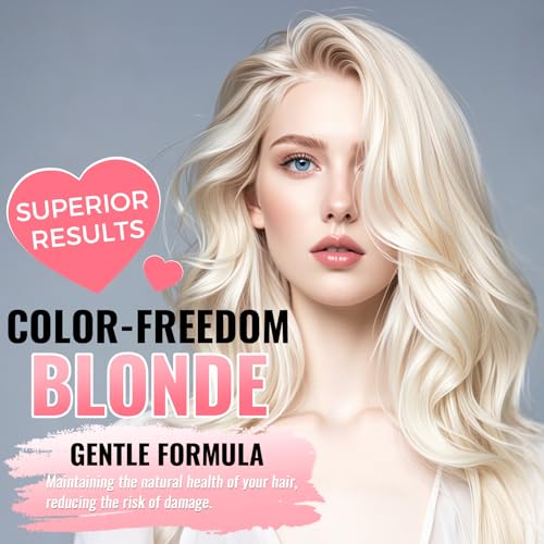 Bleach for Hair Lightening, Professional Hair Bleaching Powder, High Performance Up to 9 Levels of Lift for Hair Highlights & Lightening