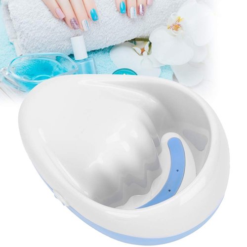 Nail Bubble Bowl,Electric Bubble Nail Soaking Bowl, Electric Nail Polish Remover Bowl Soak Off Hand SPA DIY Nail Art Manicure Tools for Removing Nail Polish, Dust(US)