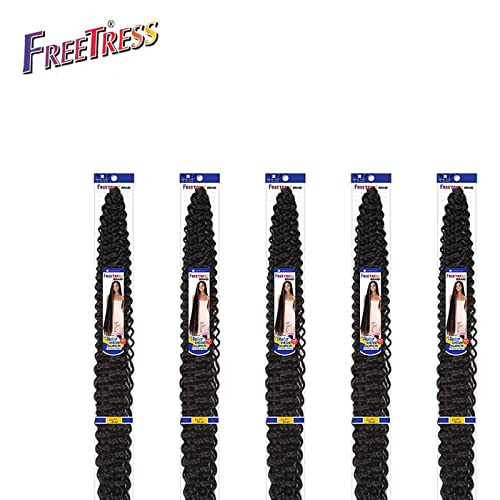 Freetress Water Wave Super Extra Long Braid 40" (5-PACK, 1)