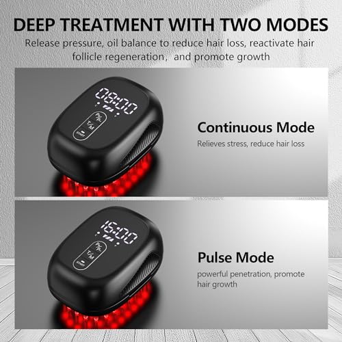 Laser Therapy Hair Growth Comb, New Model Lasercomb-002 laser comb for hair growth for Men and Women