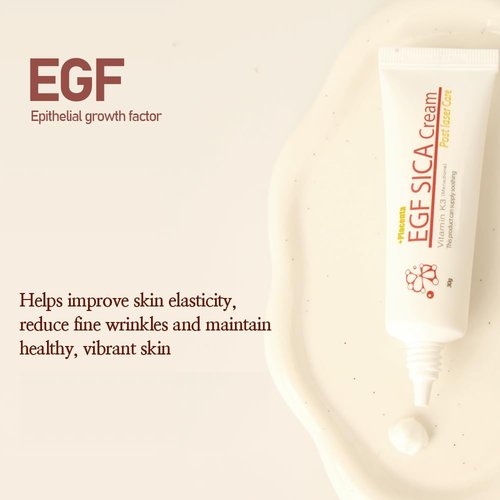 Placenta EGF SICA Cream1.05oz 30g. Bruise Cream. Improve Blush,dark cirles skin. After scar, acne treatment. nourishing.Elasticity.Vatality skin. KoreanCICA .