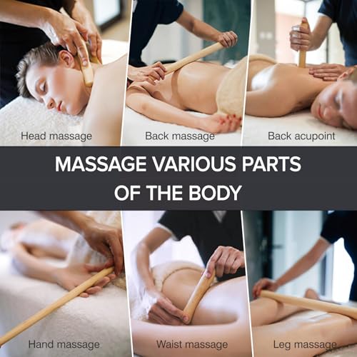 Hot Bamboo Massage Warmer Bag w/ 8 PCS Warm Bamboo Sticks, Portable Professional Electric Heater for Stone, Digital Temperature Controller