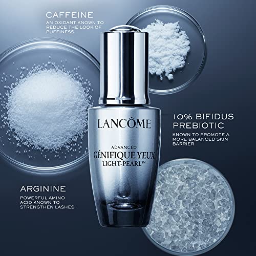 Lanc?me Advanced G?nifique Light Pearl Eye Serum - For Under Eye Bags, Puffiness & Fine Lines - With Bifidus Prebiotic & Caffeine - 0.67 Fl Oz