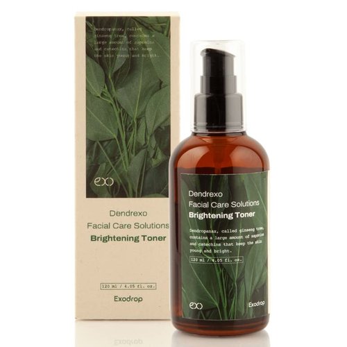 EXODROP Exosome Toner, Clarifying&Moisturizing, Ginseng Tree Exosome, Quick-Absorbing, Vegan, All Skin Types, 4.05 Fl Oz