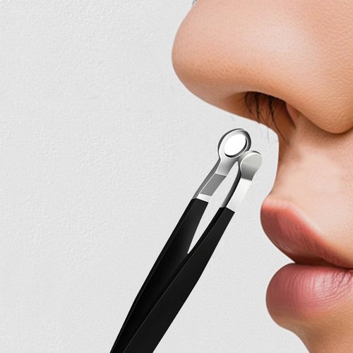 Liangery Professional Nose Hair Trimmer,Stainless Steel, Black