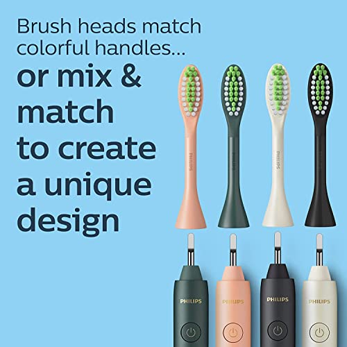 Philips One by Sonicare 2pk Brush Heads, Black BH1022/06