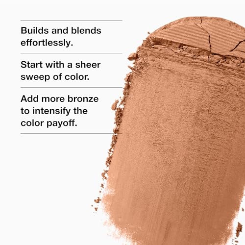 Clinique True Bronze Blendable Pressed Powder Bronzer | Sun-Kissed Glow + Natural Finish