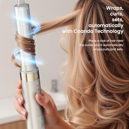 Upgraded 5-in-1 Hot Air Styler ? Hair Dryer & Versatile Air Styler with Auto Wrap Curlers, Volumizing Brushes, Frizz-Free Hair Styler Tool for Curling, Smoothing & Adding Volume, No Heat Damage