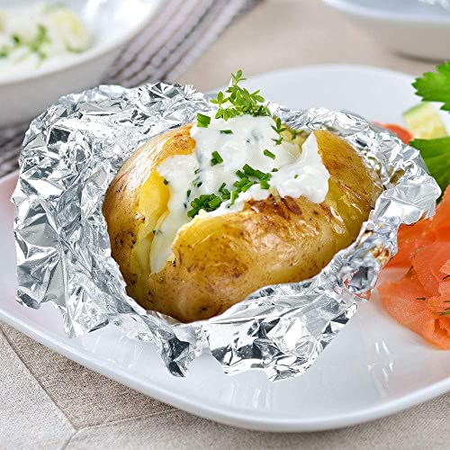 ForPro Professional Collection Embossed Foil Sheets 1200S, Aluminum Foil, Pop-Up Dispenser, for Hair Color Application and Highlighting Services, Food Safe, 12¡± W x 10.75¡± L, 100-Count