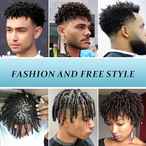 Mens Wig Frizzy Coiled Toupee For Black Man Barrel Twist Wave Mans Afro Human Hair 6¡¯¡¯Braided Dread Wig Men Hair Patch 1# Jet Black Afro Kinky Curly Hd Lace Male Unit Fancyhair Piece 8x10