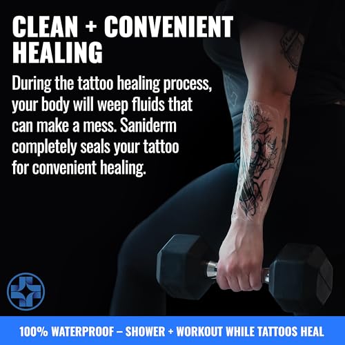 Saniderm Original Tattoo Aftercare Bandage (Personal Roll, 10.2 in x 2 yd)