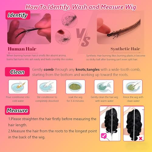 13x4 Body Wave Lace Front Wigs Human Hair for Women 180% Density HD Lace Front Wigs Human Hair Pre Plucked Natural Hairline Brazilian Virgin Glueless Wigs (30 Inch)