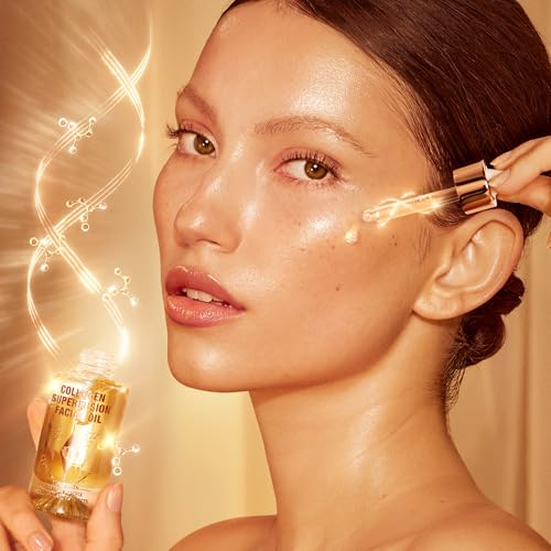 Charlotte Tilbury Collagen Superfusion Face Oil - Skin-Nourishing Collagen Facial Oil for a Glowing, Plump & Healthier-Looking Complexion - Enriched with Essential & Superfood Oils