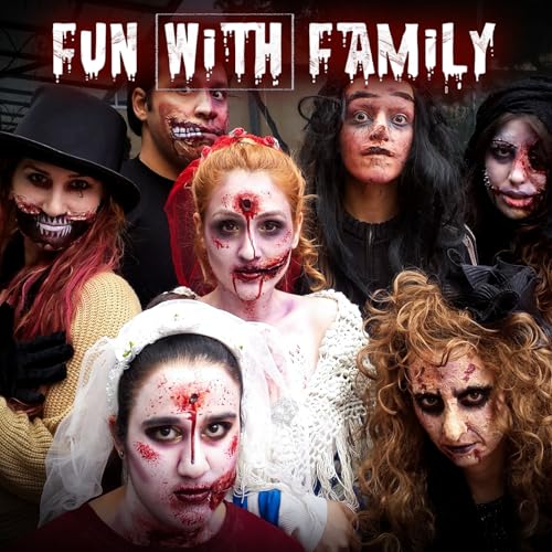 Fake Blood Scar Wax SFX Makeup Kit, Professional Special Effects Set with Scar Wax & Coagulated Blood Scab Gel for Realistic Zombie, Vampire & Monster Wounds, Halloween Cosmetic