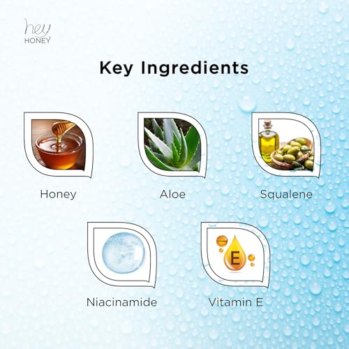 Hey Honey Skincare Make A Splash | Intense Hydrating Niacinamide Aqua Face Serum | Intense Hydration with Anti-aging Benefits | 1.5 Oz