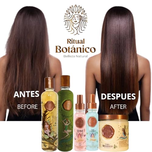 Kit 5 Crecimiento Acelerado y Ultra Reparador S.O.S: Shampoo de Romero, Mascarilla para el Cabello, Acondicionador Intensivo PLEX, DUO Termoprotector para Cabello (+ Obsequio TRENDY)