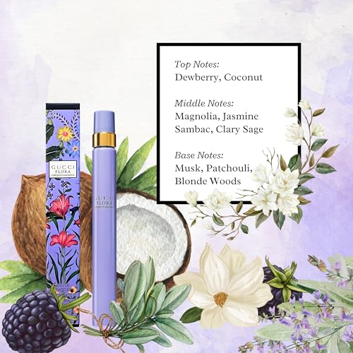 Gucci Gucci Flora Gorgeous Magnolia Eau de Parfum Travel Spray 0.33 oz / 10 ml eau de parfum