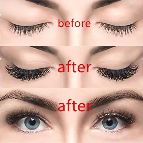 Amzmam 3D Magnetic Eyelashes Natural Look, Reusable with Easy to Wear and Remove，Waterproof
