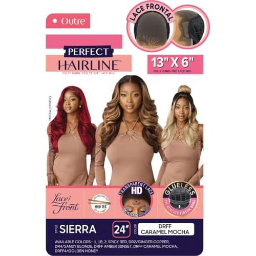 Outre Lace Front Wig - Perfect Hair Line 13X6 - Sierra (DARK BROWN 2)