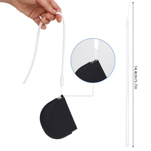 Dimeho Silicone Retainer Case - Soft Portable Storage Holder Night Guard Braces & Teeth Aligner Case with Lanyard for Men, Women & Kids