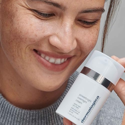 Dermalogica PowerBright Overnight Cream, Face Moisturizer for Night Time, Restore Skin and Fade Dark Spot, 1.7 fl oz