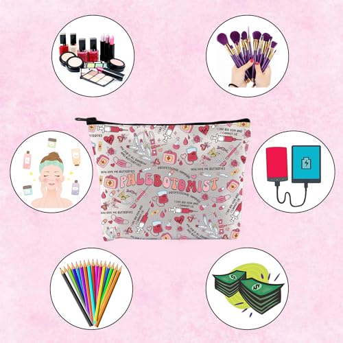 TSOTMO Phlebotomist Nurse Appreciation Tote Bag - Phlebotomy Technician Gift (Phlebotomist Bag)