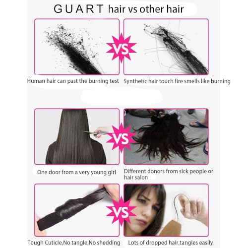 5x8 Pre Plucked Human Hair Wig - Body Wave HD Lace Closure, 180% Density, Glueless Wear and Go, Pre Cut (24 Inch)