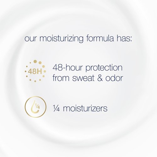 Dove Deodorant for Women, Clinical Protection Antiperspirant, Original Clean 4-Pack – Prescription Strength Wetness Protection with ¼ Moisturizers, 1.7 Oz Ea
