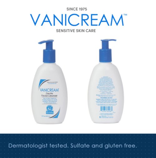 Vanicream Shampoo + Conditioner + Gentle Facial Cleanser Bundle