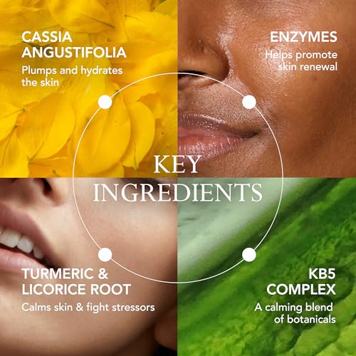 Kat Burki pH+ Enzyme Essence Face Serum, Balancing and Smoothing with Pumpkin and Papaya Enzymes, Turmeric, Licorice Root, and KB5 Complex, 3.4 Fl Oz