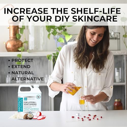 Skin Perfection Leucidal Complete Protection Moisturizing Water-based DIY Beauty Synthetic Preservative Alternative Radish Root Liquid + AMTicide Coconut Lactic Acid Lotion Making Supplies