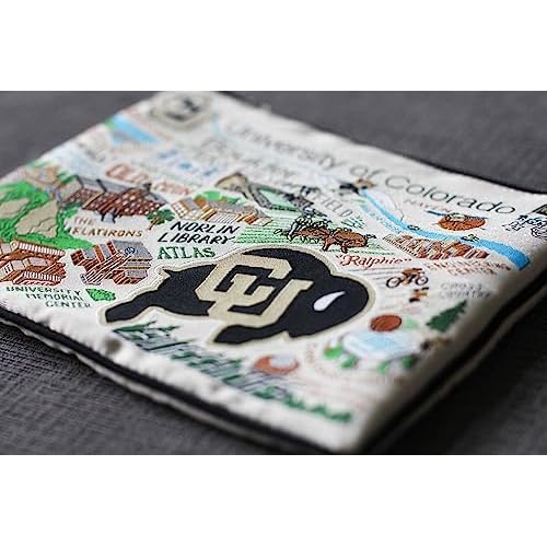 Catstudio Zipper Pouch, University of Colorado Boulder Travel Toiletry Bag, 5 x 7, Ideal Makeup Bag, Dog Treat Pouch, or Purse Pouch to Organize Supplies for Grads & Alumni