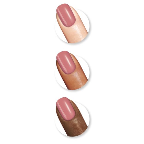 Sally Hansen Miracle Gel™, Mauve-olous and Shiny Top Coat Duo, Long Lasting, Gel-Like Formula, No UV Lamp Needed, Nail Polish Duo