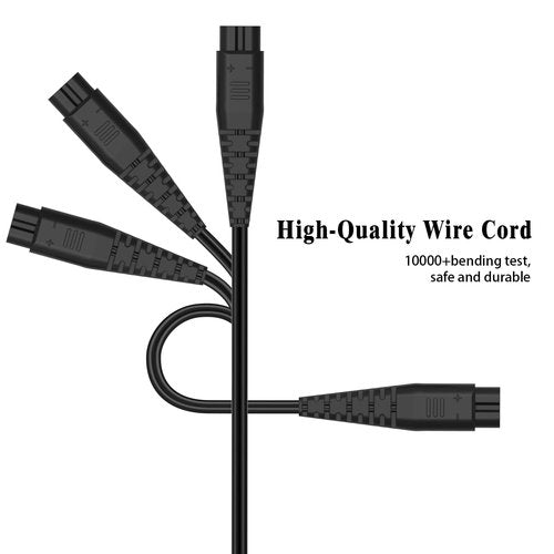 USB Charging Cable Cord for oneisall Low Noise Dog Clippers Model RFC-676 Only- Fit for oneisall Rechargeable Stainless Steel Blade Pet Shaver