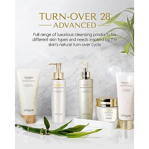 Isa Knox Turnover 28 Advanced (Cleansing Cream, 6.8fl oz) - Nourishing Makeup Remover without Residue by LG Beauty. Evergreen Oak, Pomegranate Vinegar, African Walnut Oil.